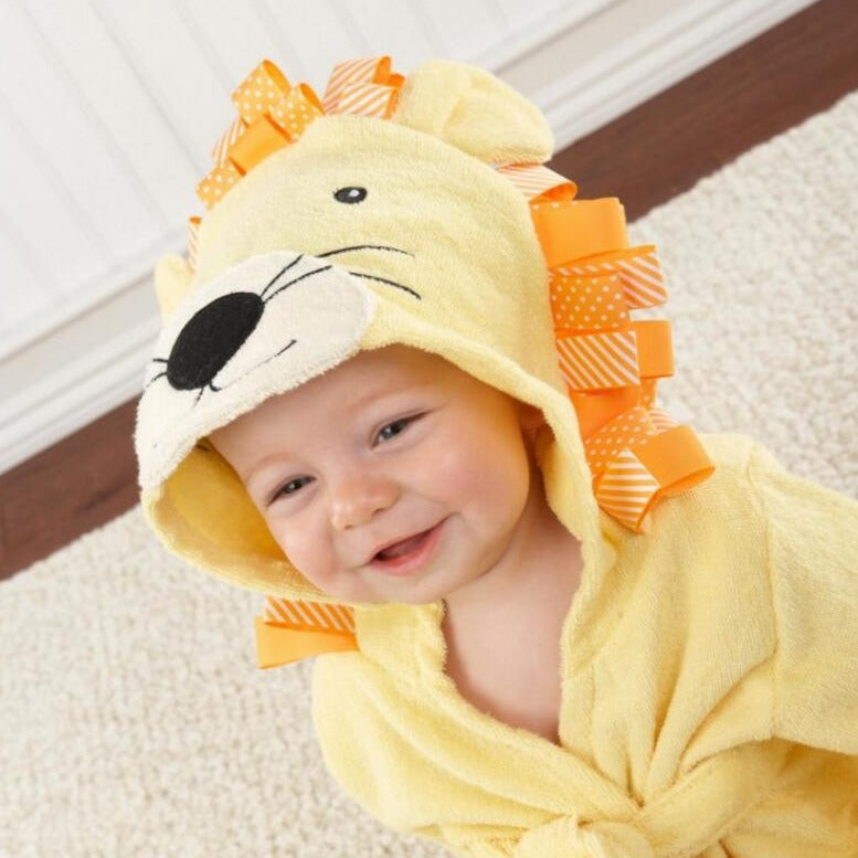 Buy Babyhug Full Sleeves Hooded Bear Bath Robe With 3D Ears Brown for Boys  (2-3Years) Online in India, Shop at FirstCry.com - 13086621